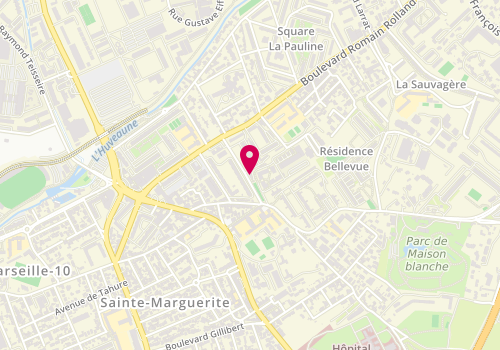 Plan de Créalis Jardin, 11 Rue Belle Ombre A2, 13009 Marseille