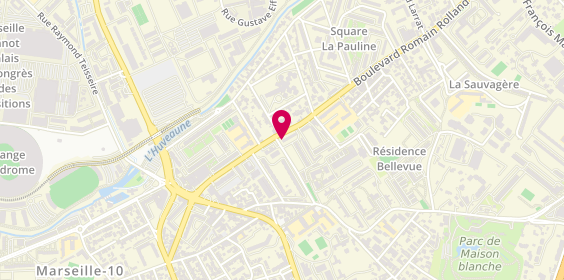 Plan de L'Atelier Pluriel Philippe, 3 Rue Belle Ombre, 13009 Marseille