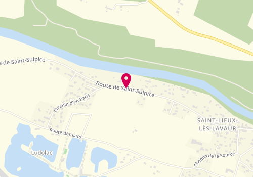 Plan de A2C Espaces Verts, La Dupine Route Saint Sulpice, 81500 Lavaur