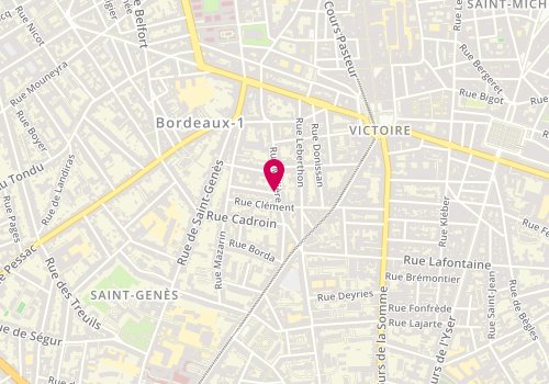 Plan de Athénaïs de NADAILLAC - Paysagiste Concepteur à Bordeaux, 59 Rue Millière, 33000 Bordeaux