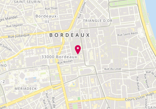 Plan de D3 Architectes, 34 Rue de Ruat, 33000 Bordeaux