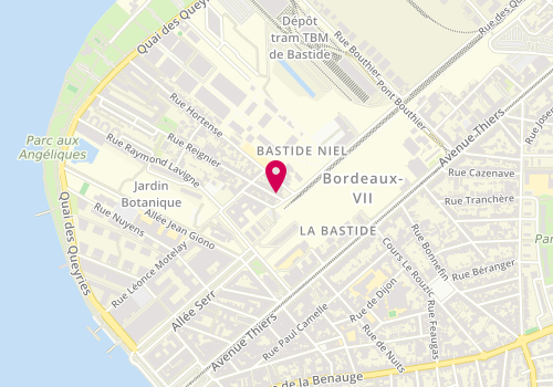 Plan de HUMBERT Isabelle - de paysages en paysages, 26 Rue Jean Dollfus, 33100 Bordeaux