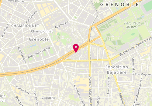 Plan de O2 Jardi-Brico Grenoble, 13 Boulevard Maréchal Joffre, 38000 Grenoble