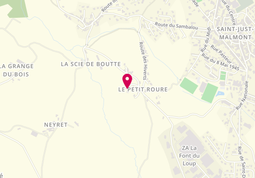 Plan de 2M Paysage, 7 lotissement Les Genêts, 43330 Saint-Ferréol-d'Auroure