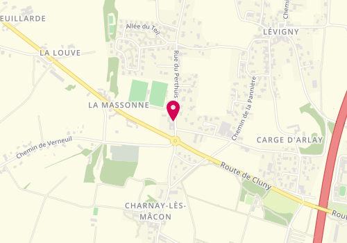Plan de Ledoux Paysage, 5 Rue du Perthuis, 71850 Charnay-lès-Mâcon