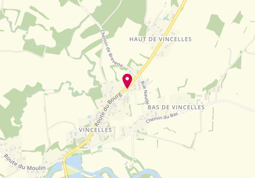 Plan de Atelier Ekinops - Architecte Paysagiste, 742 Route du Bourg, 71500 Vincelles