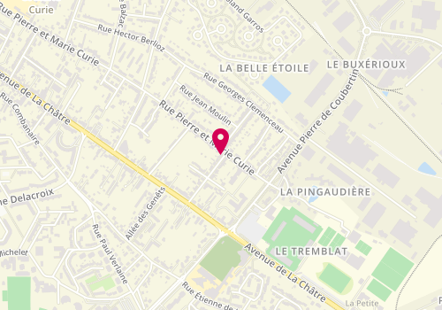 Plan de 3 Frères Services, 39 Rue du Maréchal Foch, 36000 Châteauroux