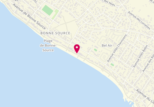 Plan de A3ei, 120 avenue de Bonne Source, 44380 Pornichet