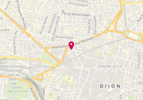 Plan de [a]4 ARNAUD + ALQUIER Architectes Associés, 14 Rue Michel Servet, 21000 Dijon