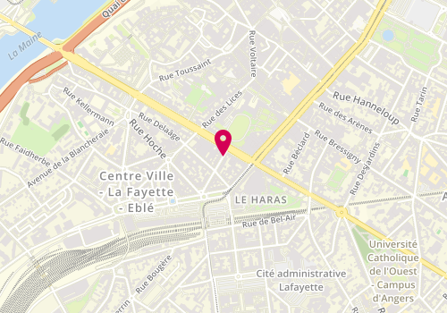 Plan de Guillaume Sevin Paysages, 1 Rue de la Prefecture, 49100 Angers