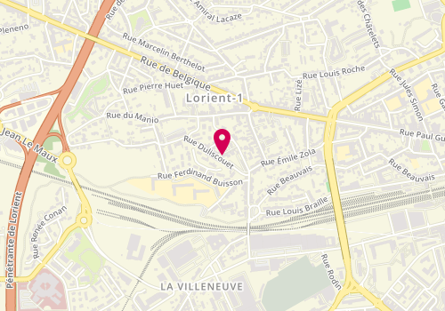 Plan de [ENTRE-SOLS] Atelier d'Architecture, Gaëlle et Gwendal LE PORT Architectes, 21 Rue Duliscouët, 56100 Lorient