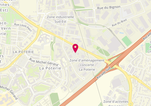 Plan de SILLAGE agence de paysage & d'Urbanisme, L'Athéa
9 Rue Louis Kerautret Botmel, 35000 Rennes