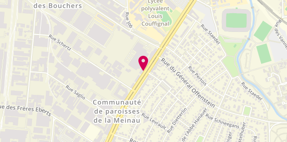 Plan de Nicolas Gyarmaty le Jardinier, 204 avenue de Colmar, 67100 Strasbourg