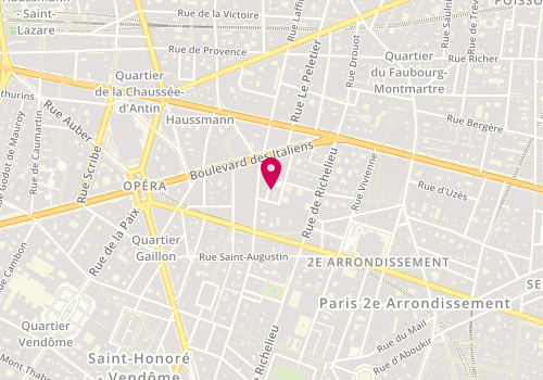 Plan de Art-parc.com - art-parc.fr, 4 Rue de Marivaux, 75002 Paris