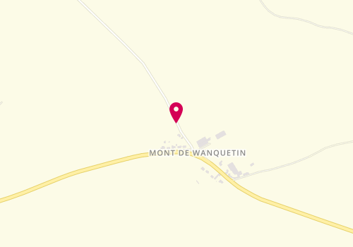 Plan de A2P Parcs et Jardins, 30 Bis Mont de Wanquetin, 62123 Montenescourt