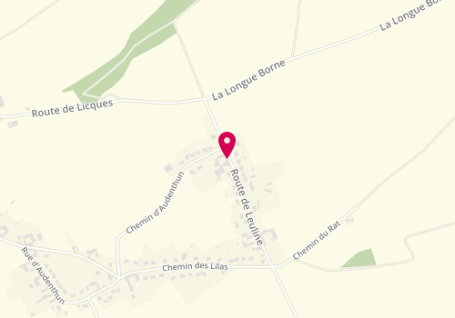 Plan de Actipaysage, 20 Route de Leuline, 62500 Zudausques